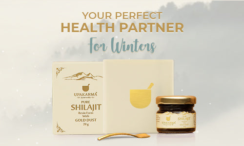 Shilajit Resin with Gold Dust For Winter