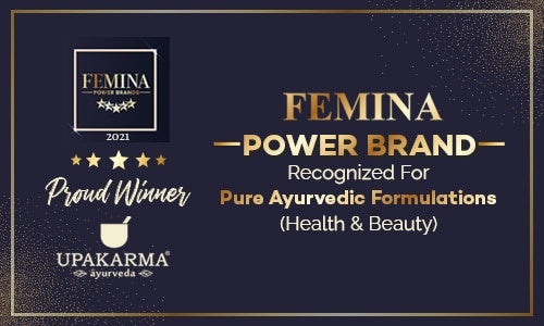 Upakarma Ayurveda Wins Femina Power Brand Award For Category Health & Beauty