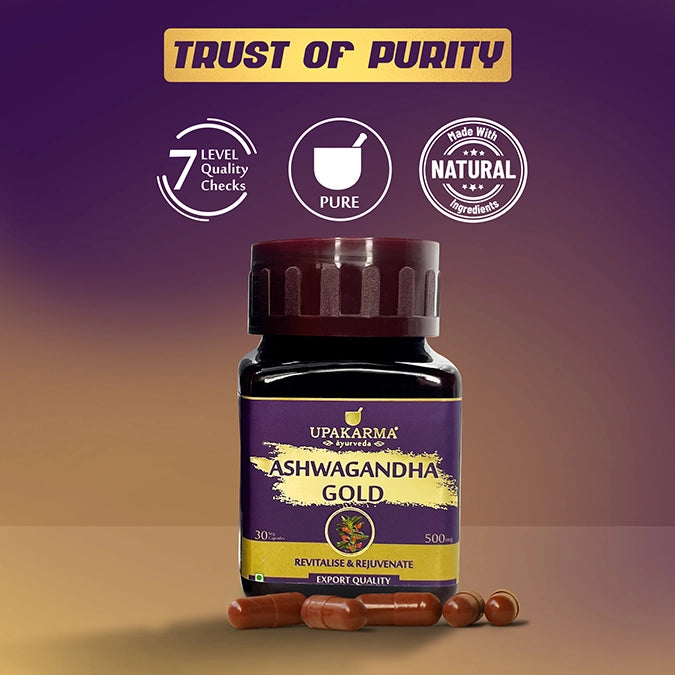 Natural Ashwagandha Gold capsule
