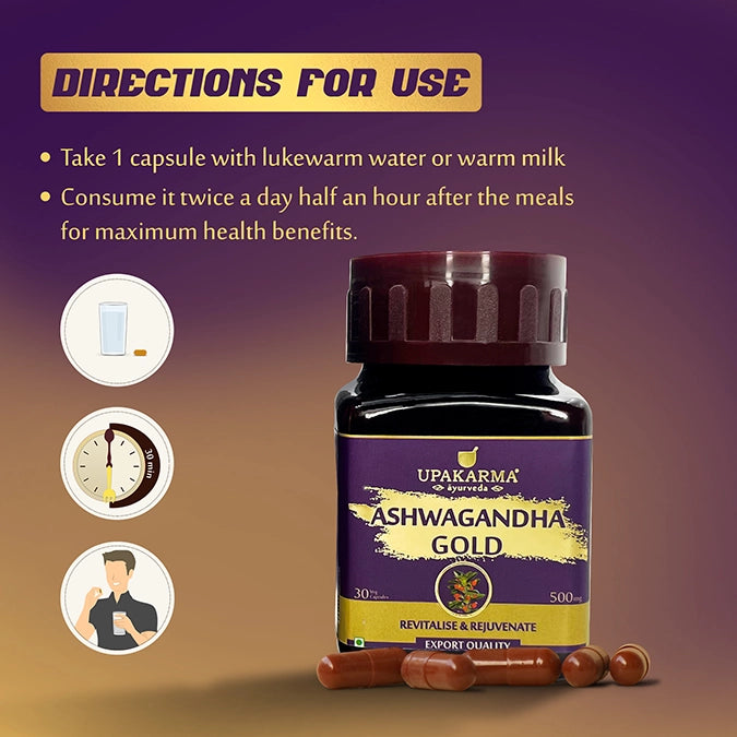 How to use Ashwagandha Gold capsule