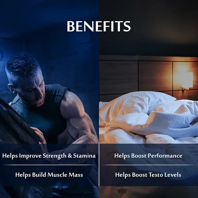 Combo Pack of Shilajit Effervescent Blueberry Flavour & Ashwagandha Capsules