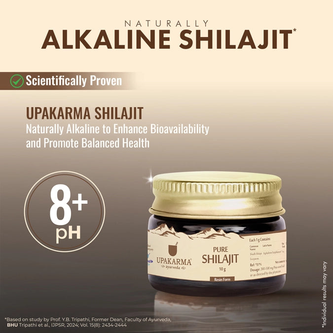 Upakarma Alkaline Shilajit