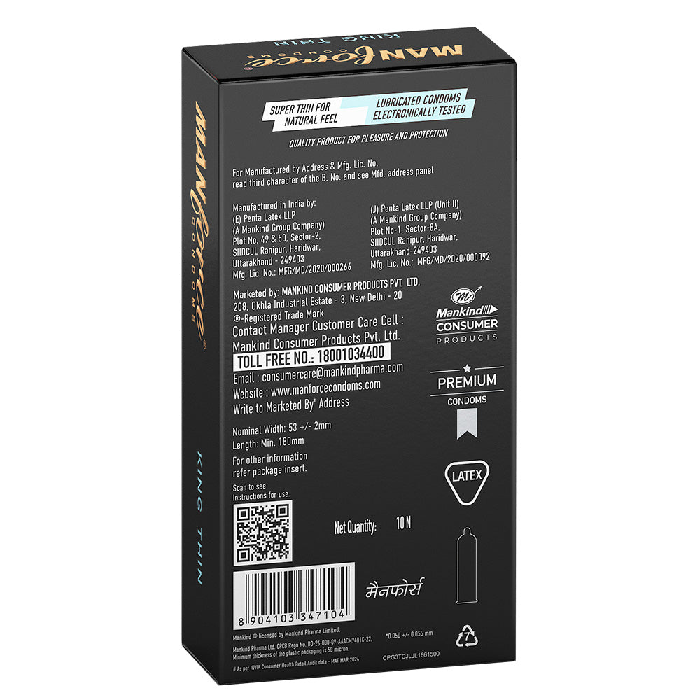 Manforce King Thin | 0.05 mm | 10 pieces