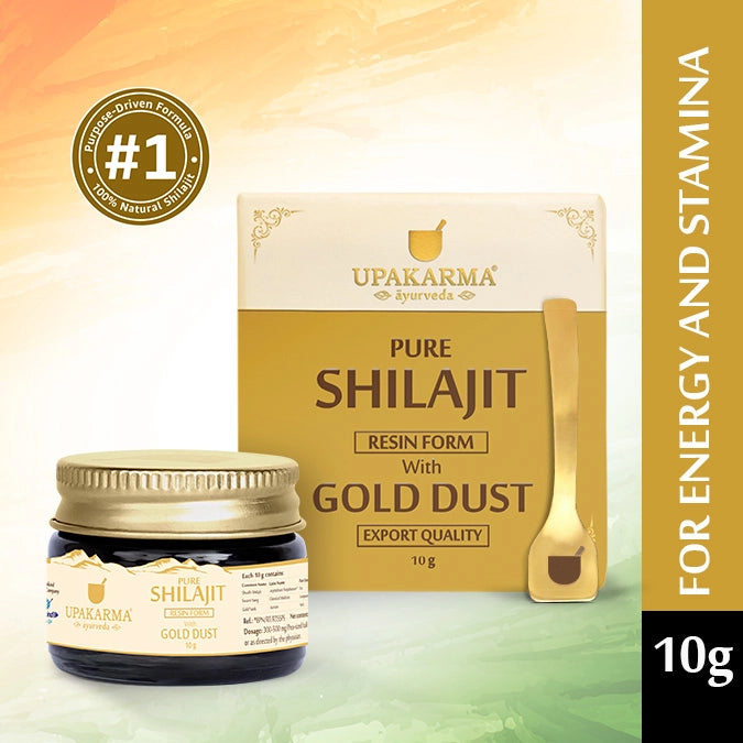 Pure Shilajit with Gold Dust 10g