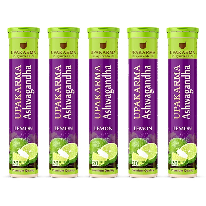 Upakarma Ashwagandha Effervescent - Lemon Flavour