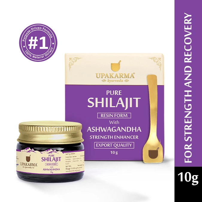 Upakarma Shilajit Resin with Ashwagandha