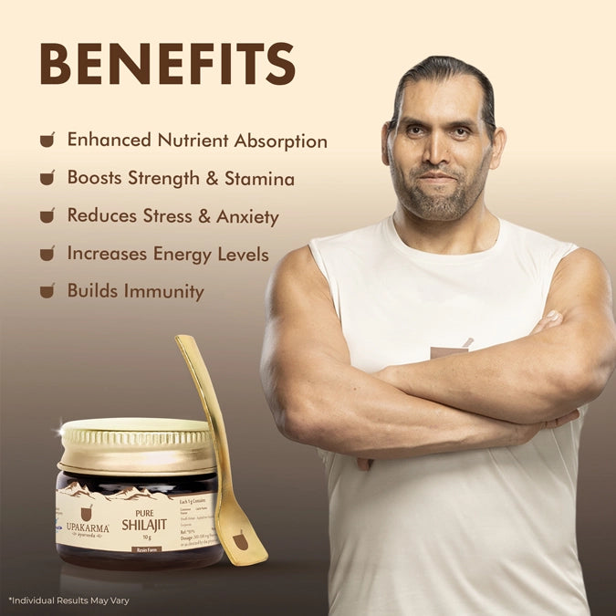 upakarma shilajit resin