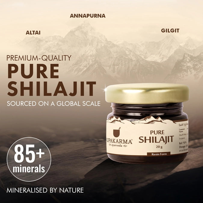 Upakarma Pure Shilajit Resin