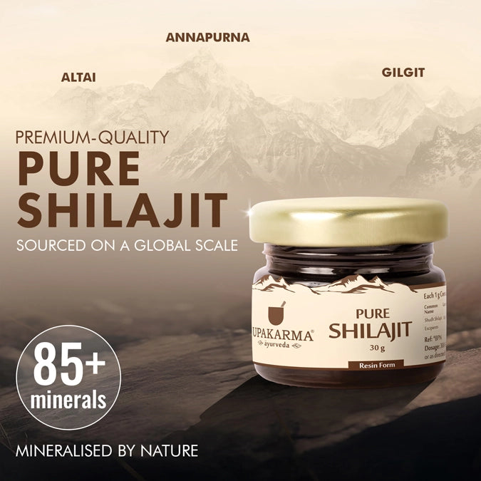 upakarma shilajit resin 30g