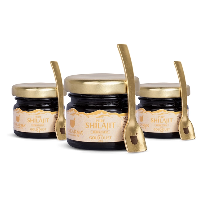 Upakarma Pure Shilajit Resin with Gold Dust 20g