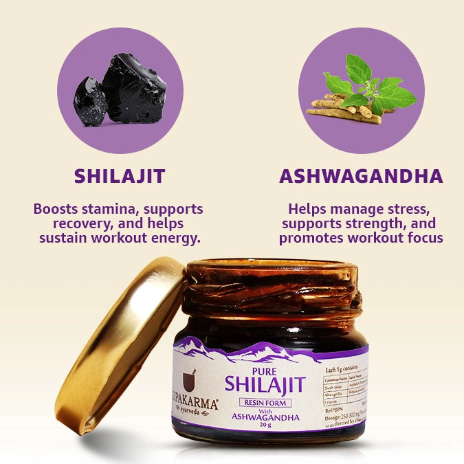 Shilajit Resin with Ashwagandha