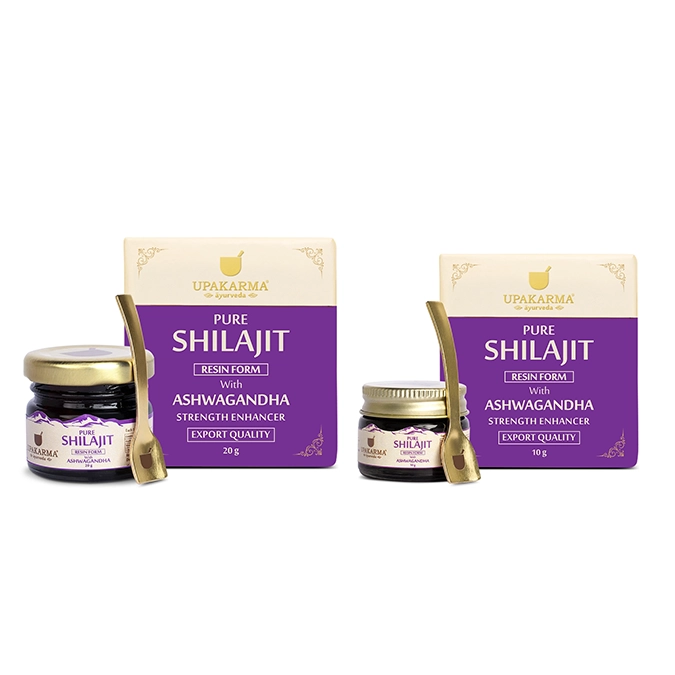 Upakarma Shilajit Resin with Ashwagandha