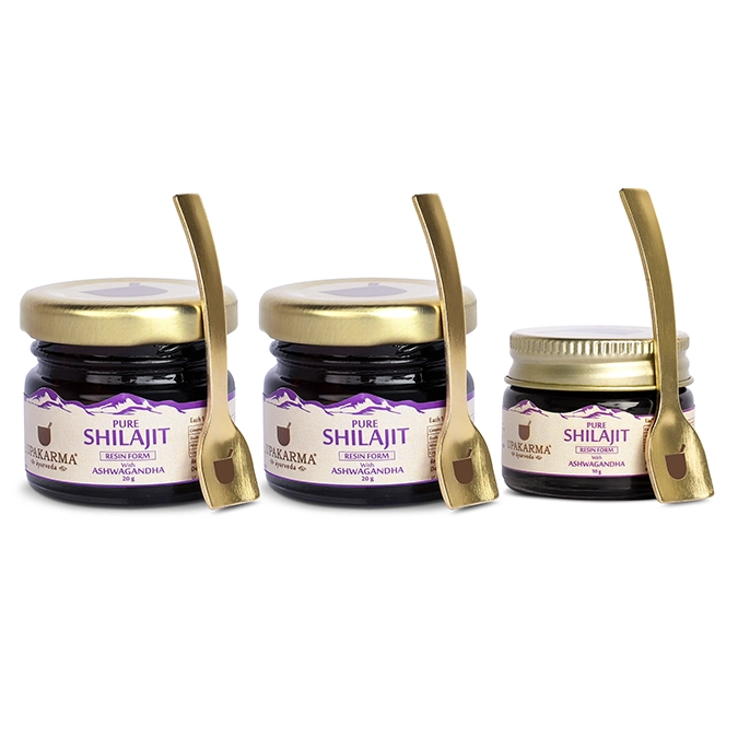 Upakarma Shilajit Resin with Ashwagandha