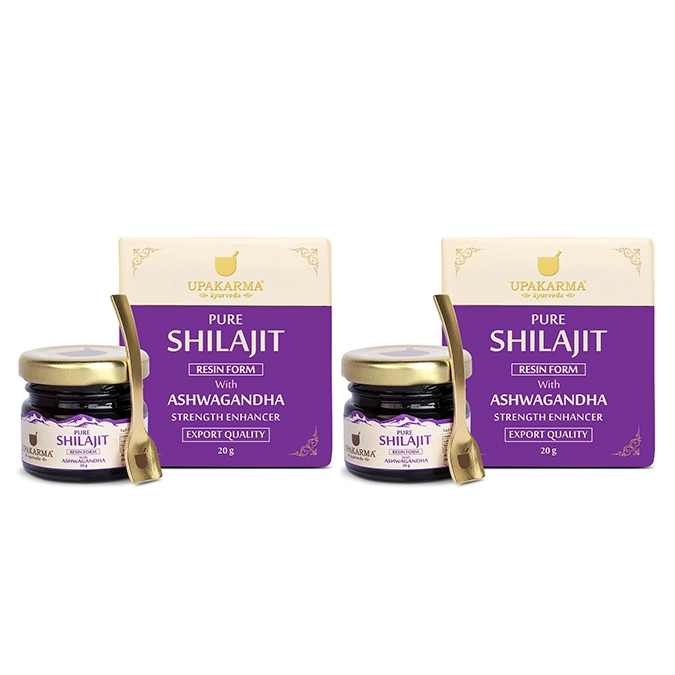 Upakarma Shilajit Resin with Ashwagandha