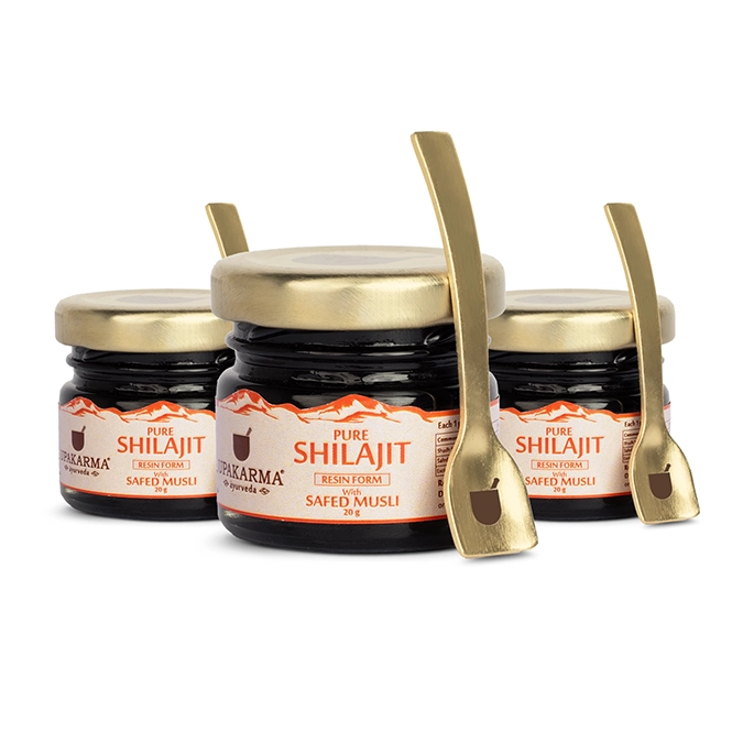Upakarma Shilajit Resin with Safed Musli 20g