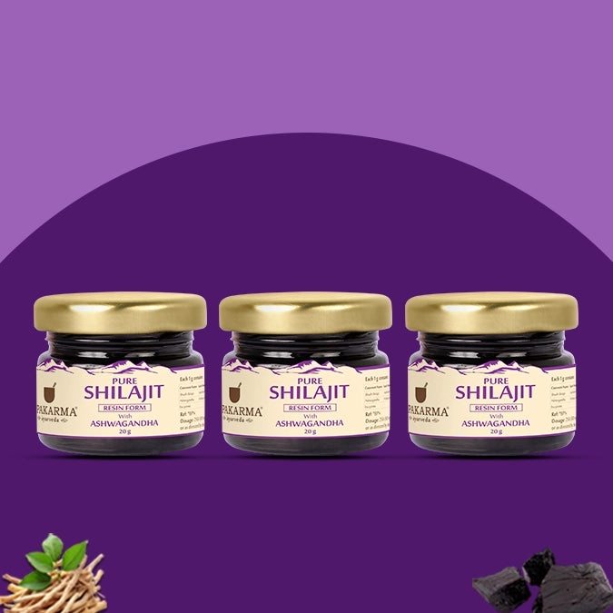 Upakarma Shilajit Resin with Ashwagandha 20g