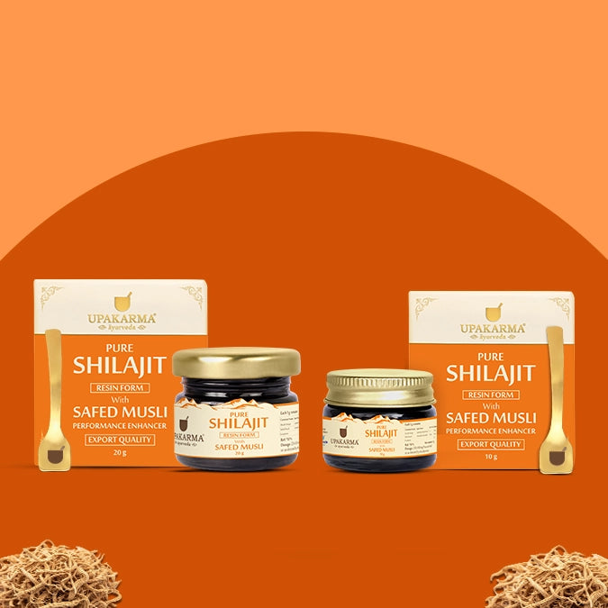 Upakarma Shilajit Resin with Safed Musli