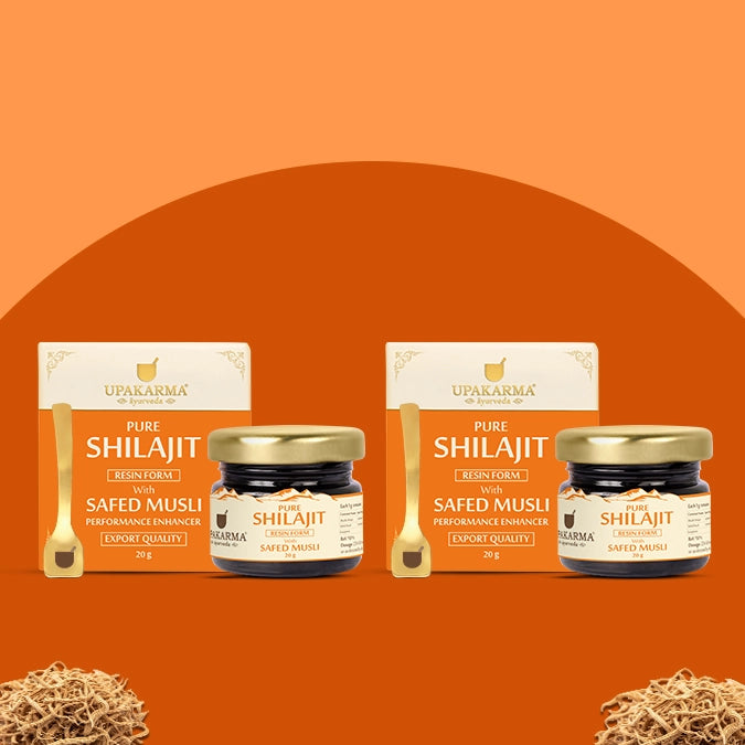 Upakarma Shilajit Resin with Safed Musli 20g