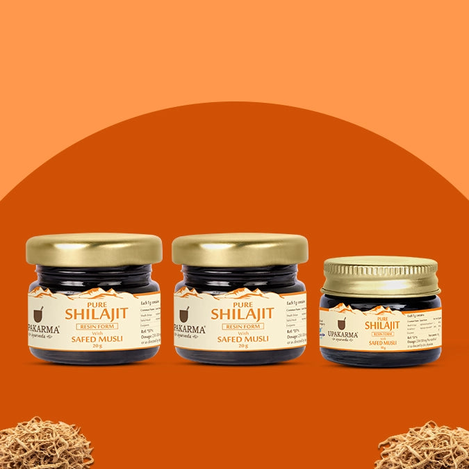Upakarma Shilajit Resin with Safed Musli