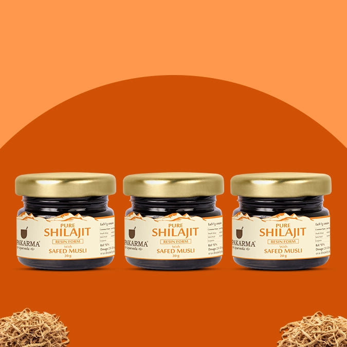 Upakarma Shilajit Resin with Safed Musli