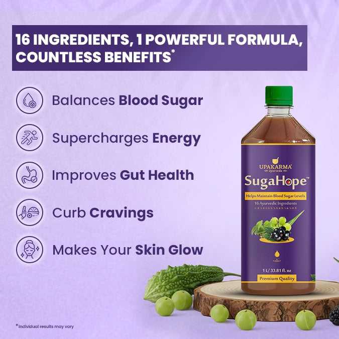Upakarma SugaHope Juice 1L – Helps Maintain Blood Sugar Levels