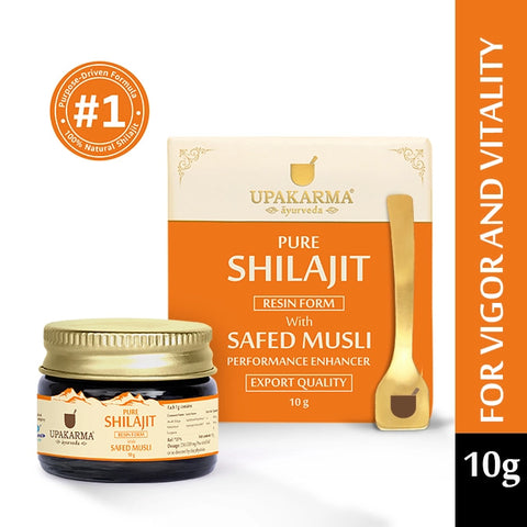 shilajit resin with safed musli 10g