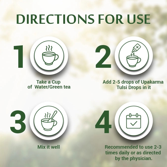 how to use tulsi drop