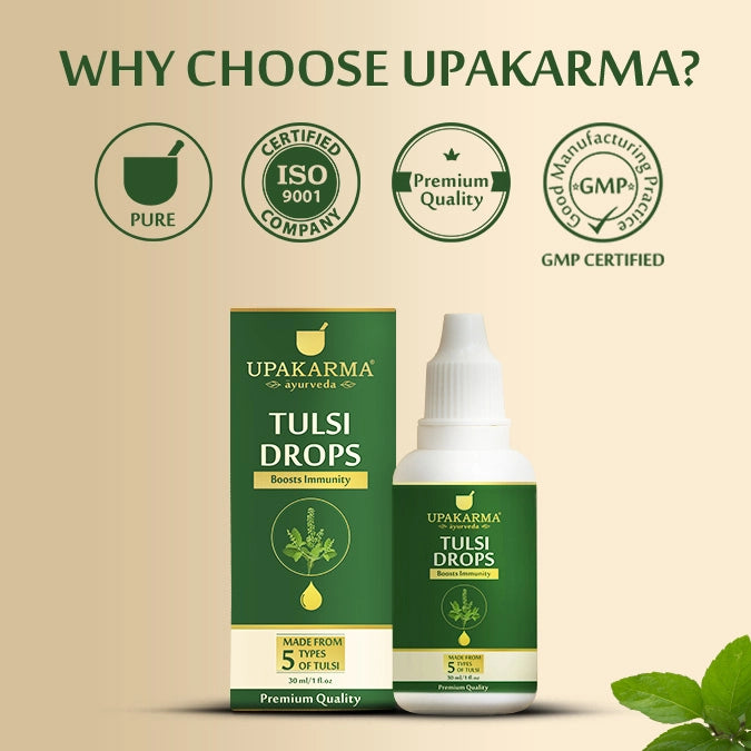 why choose upakarma tulsi drop