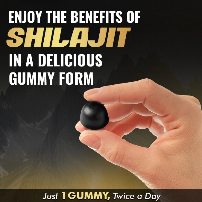 Shilajit Gummies – Natural Power Booster