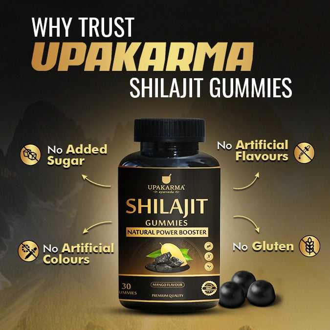 Shilajit Gummies – Natural Power Booster