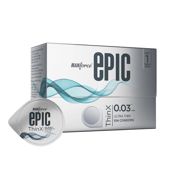 Epic ThinX | Ultra thin condom | 0.03 mm | 10 Condom Pack