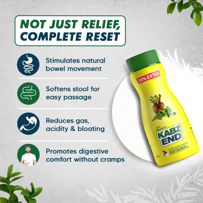 Kabz End by Mankind – Ayurvedic Constipation Relief Granules