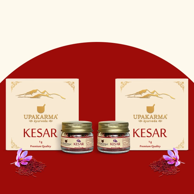 Upakarma - Finest A+ Grade Kashmiri Kesar 1g - Pack of 2