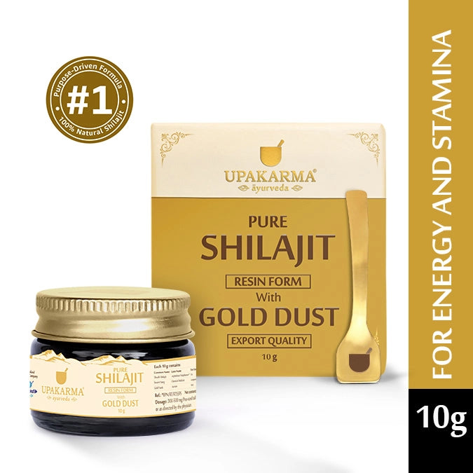 Shilajit resin gold dust 10g