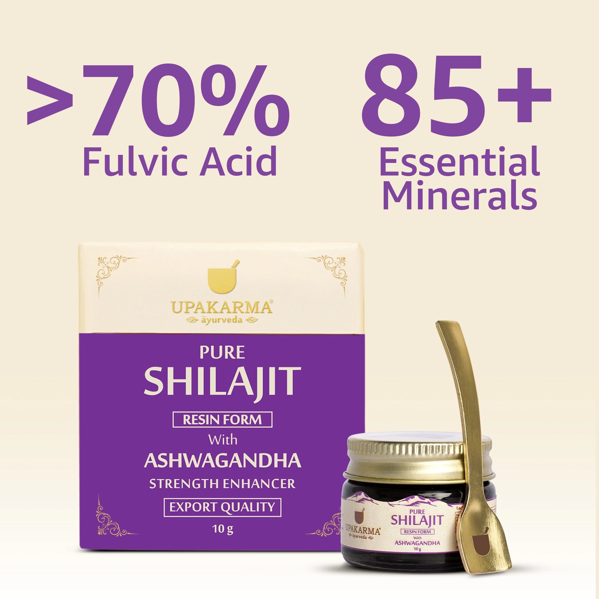 shilajit resin with ashwagandha 10g