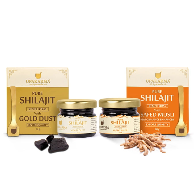 Upakarma Premium Shilajit Power Duo Combo