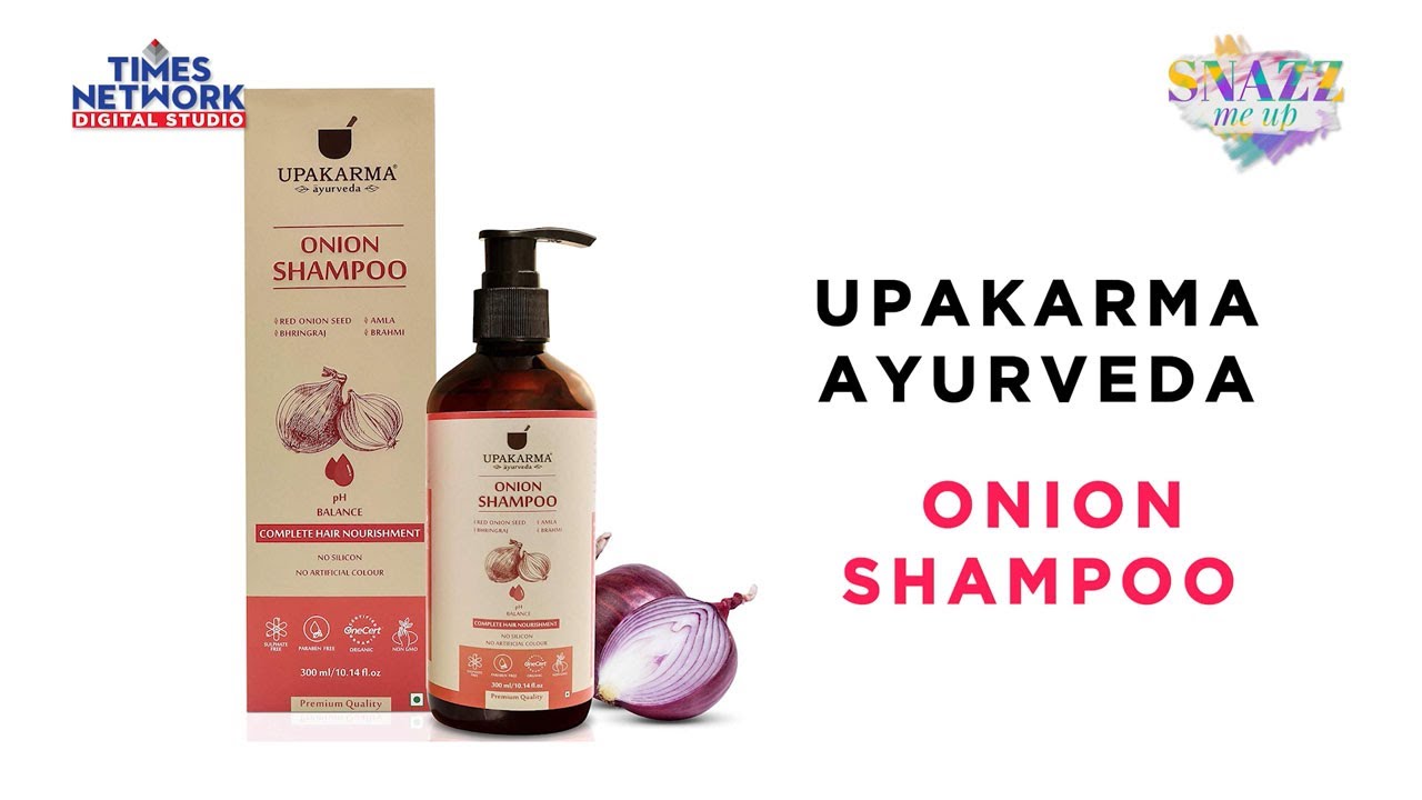 Upakarma Ayurveda Onion Shampoo Review, Ingredients, Usage & Benefits