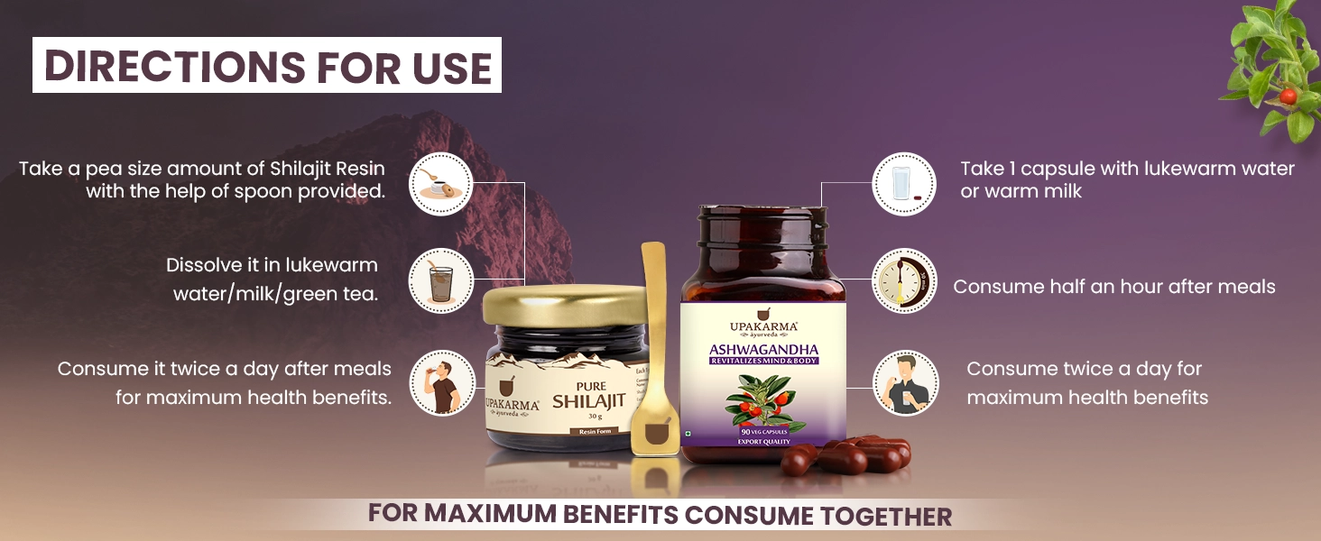 direction for use shilajit