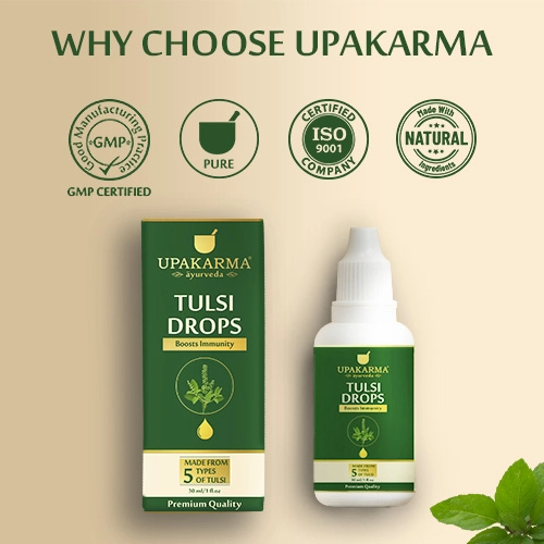why choose upakarma tulsi drop