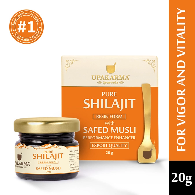 Shilajit Resin with Safed Musli