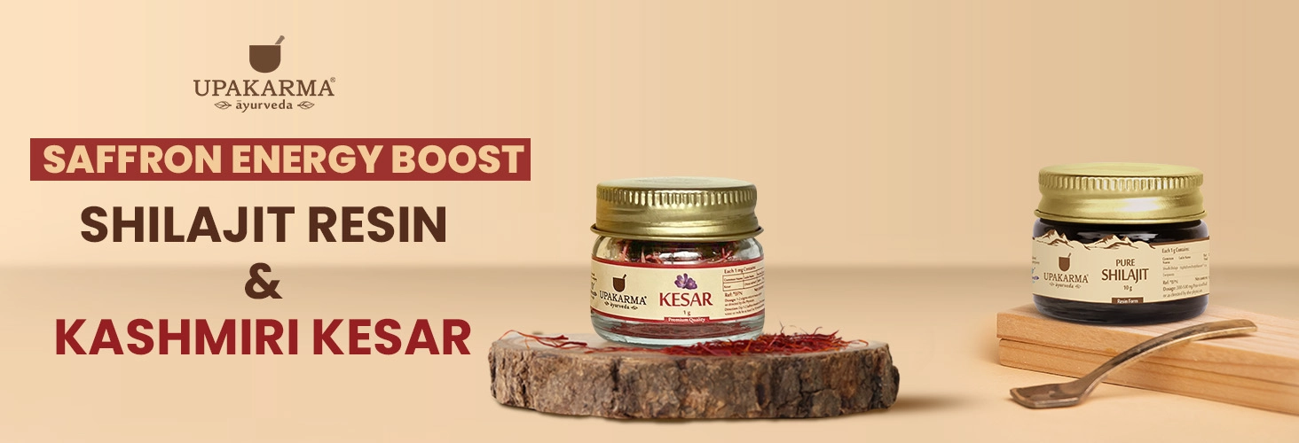 combo pack of shilajit resin 10g & kesar 1g