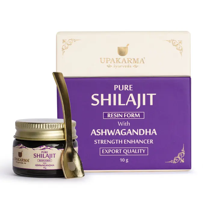 Pure Shilajit Resin Form With Ashwagandha - Natural Strength & Stamina Booster