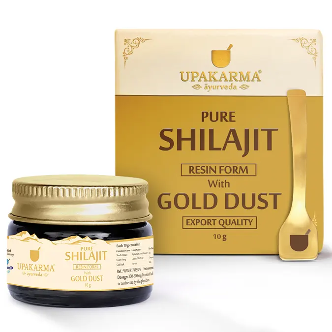 Shilajit Resin with Gold-Dust 10g