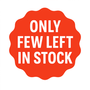 only few left in stock