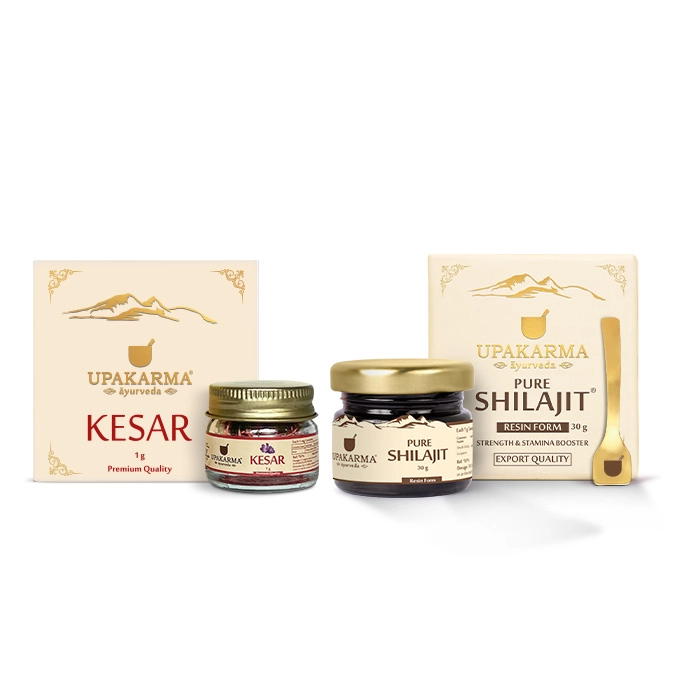 Shilajit Resin 30g With Kashmiri Kesar 1g