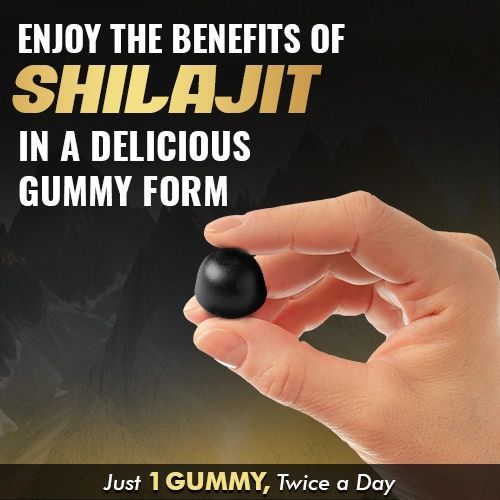 Enjoy the benefits of Shilajit Gummies